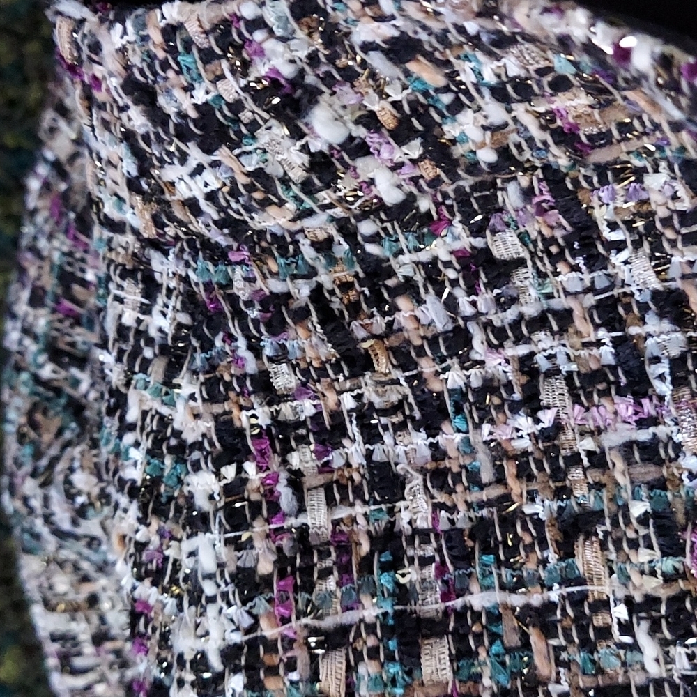 🌴FINAL SALE Ann Taylor Petite Tweed Skirt Size 6P NEW - Picture 3 of 13